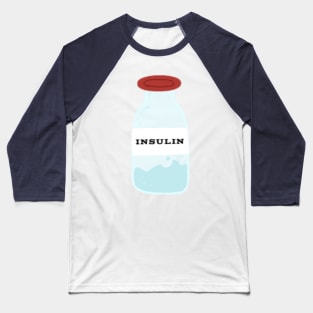 Insulin Vial Baseball T-Shirt